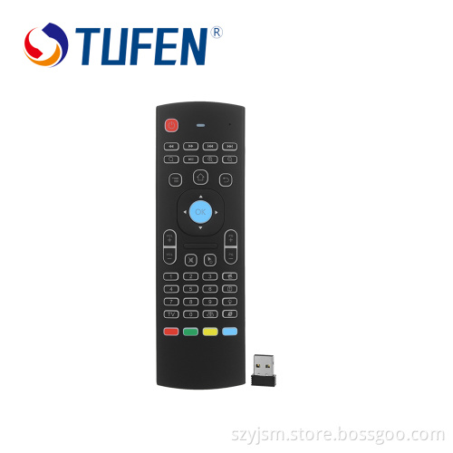 2017 best bluetooth wireless 2.4g mx3 air mouse for android tv box
